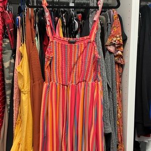 Multi colored sun dress